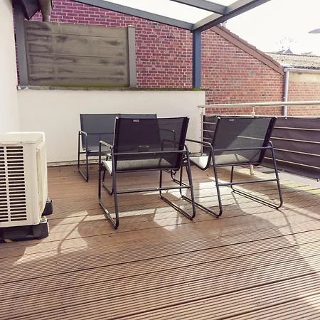 Apartmán Modernes Haus Mit Dachterrasse Und Klimaanlage Erkelenz